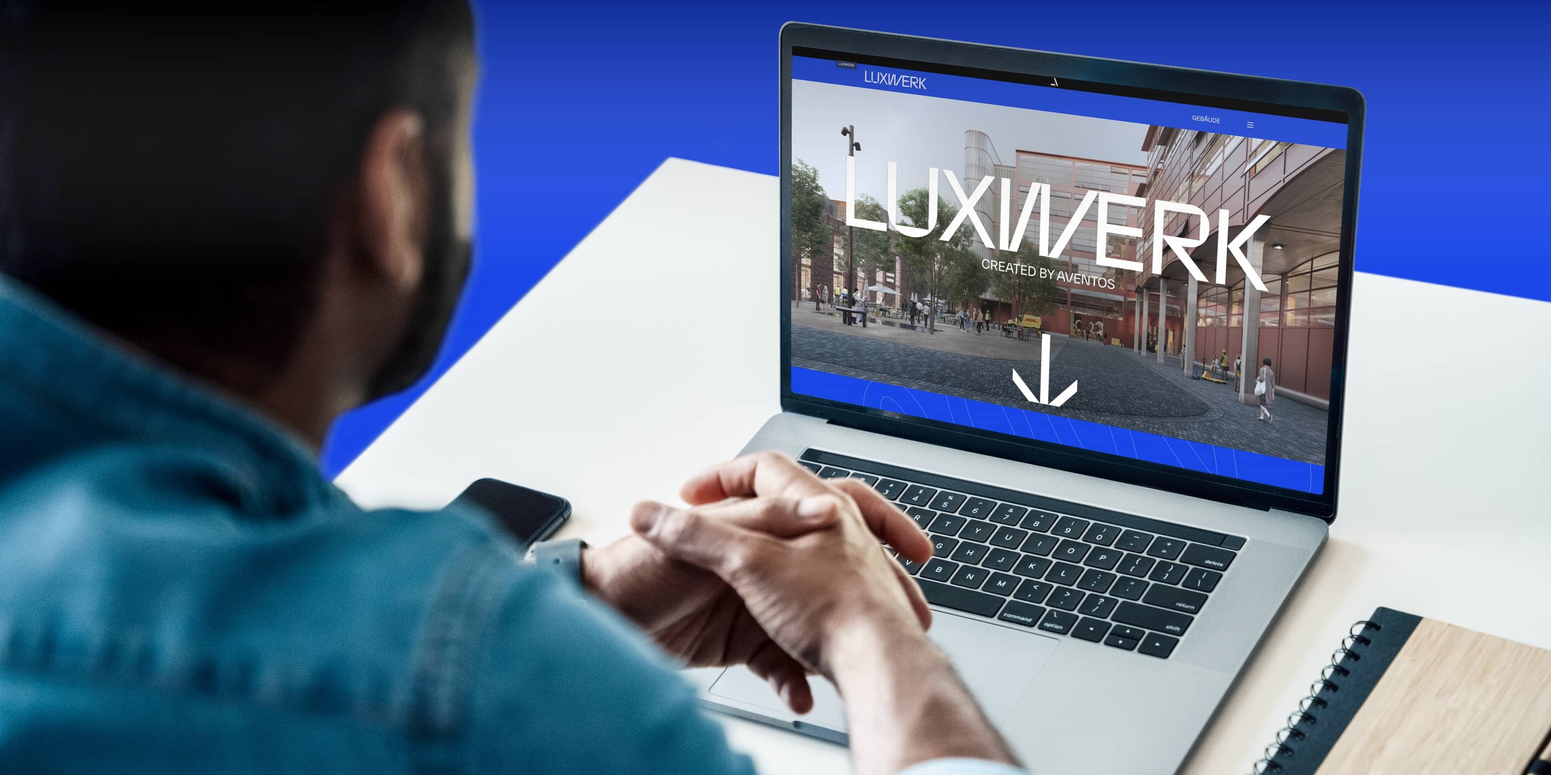 LUXWERK – Immobilien-Expose-Webseite für Aventos Group