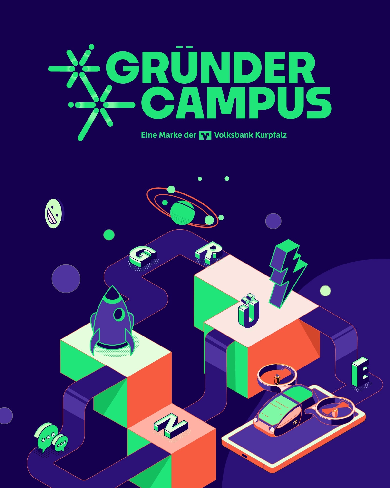 Gründer Campus – der Copilot für Gründer, Start-ups und Innovatoren