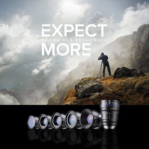 Webrelaunch für Schneider Kreuznach, dem Objektive-Experten für Film, Industrie & Foto