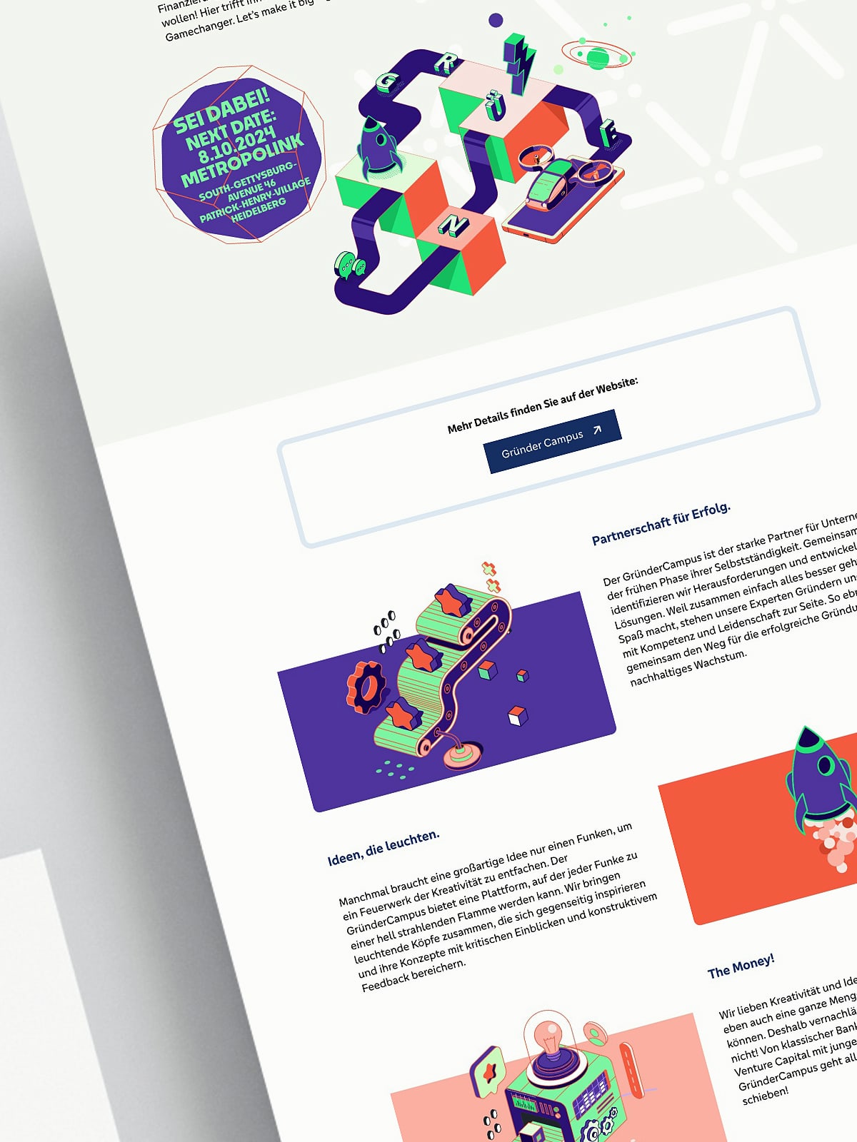 Für die Volksbank Kurpfalz hatten wir die Auftrag, die künftigen Geschäftsberichte in ein dynamisches, interaktives Format zu verwandeln, das auch künftig Infos, spannende Artikel und faszinierende Einblicke in die Welt der Volksbank Kurpfalz bietet.