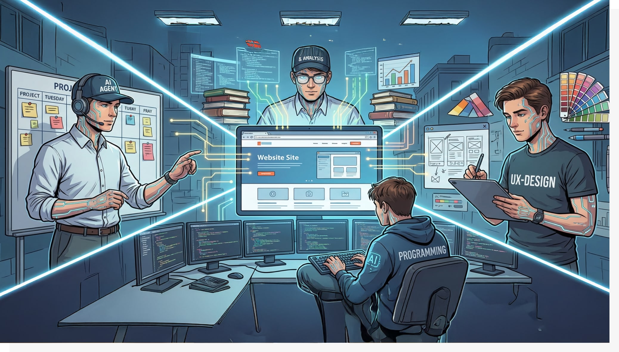 Automatisierte Content-Produktion mit KI-Agenten und Headless-Systemen