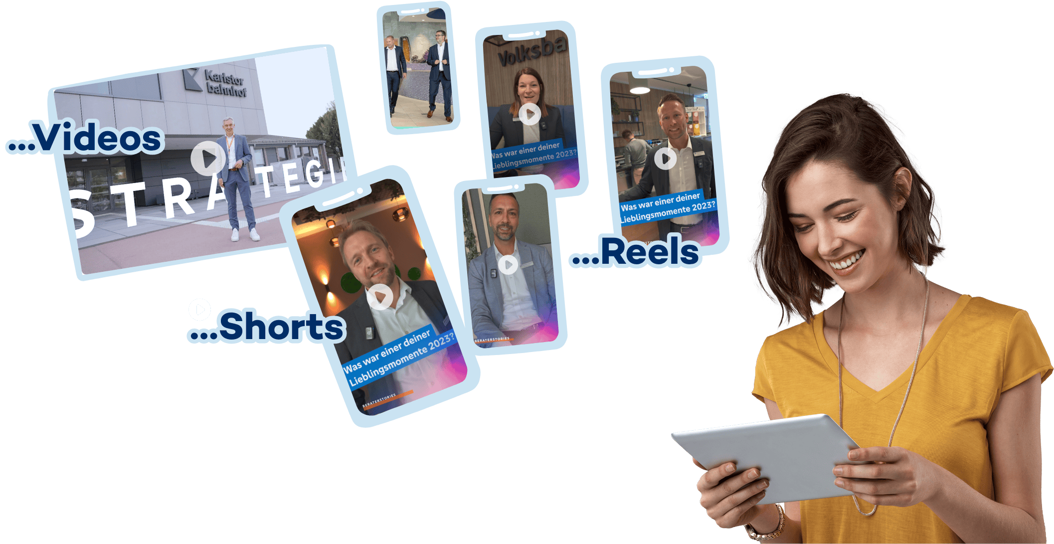 Volksbank Kurpfalz Geschäftsbericht, Shorts, Reels, Videos, Digitalagentur Mannheim, Werbeagentur Rhein-Neckar-Kreis, Internetagentur Baden-Württemberg