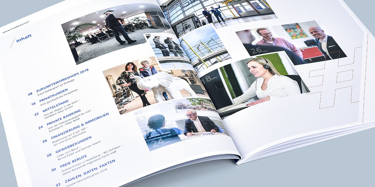 Klickpark, die betreuende Digitalagentur aus Mannheim, hat den Auftrag erhalten, einen Online-Geschäftsbericht für die Volksbank Kurpfalz zu entwickeln. So entstand die Online-Plattform