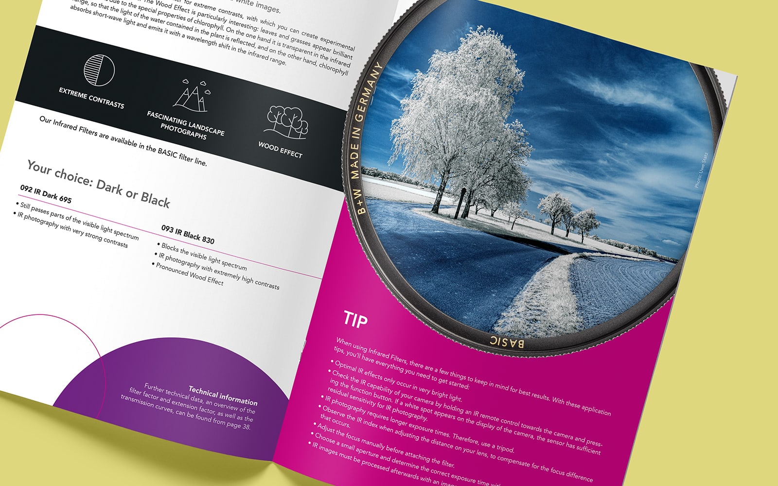 Die Jubiläumsbroschüre von Schneider Kreuznach – 75 Jahre Filter-Innovationen – Klickpark Digitalagentur Mannheim, Werbeagentur Rhein-Neckar-Kreis, Internetagentur Baden-Württemberg