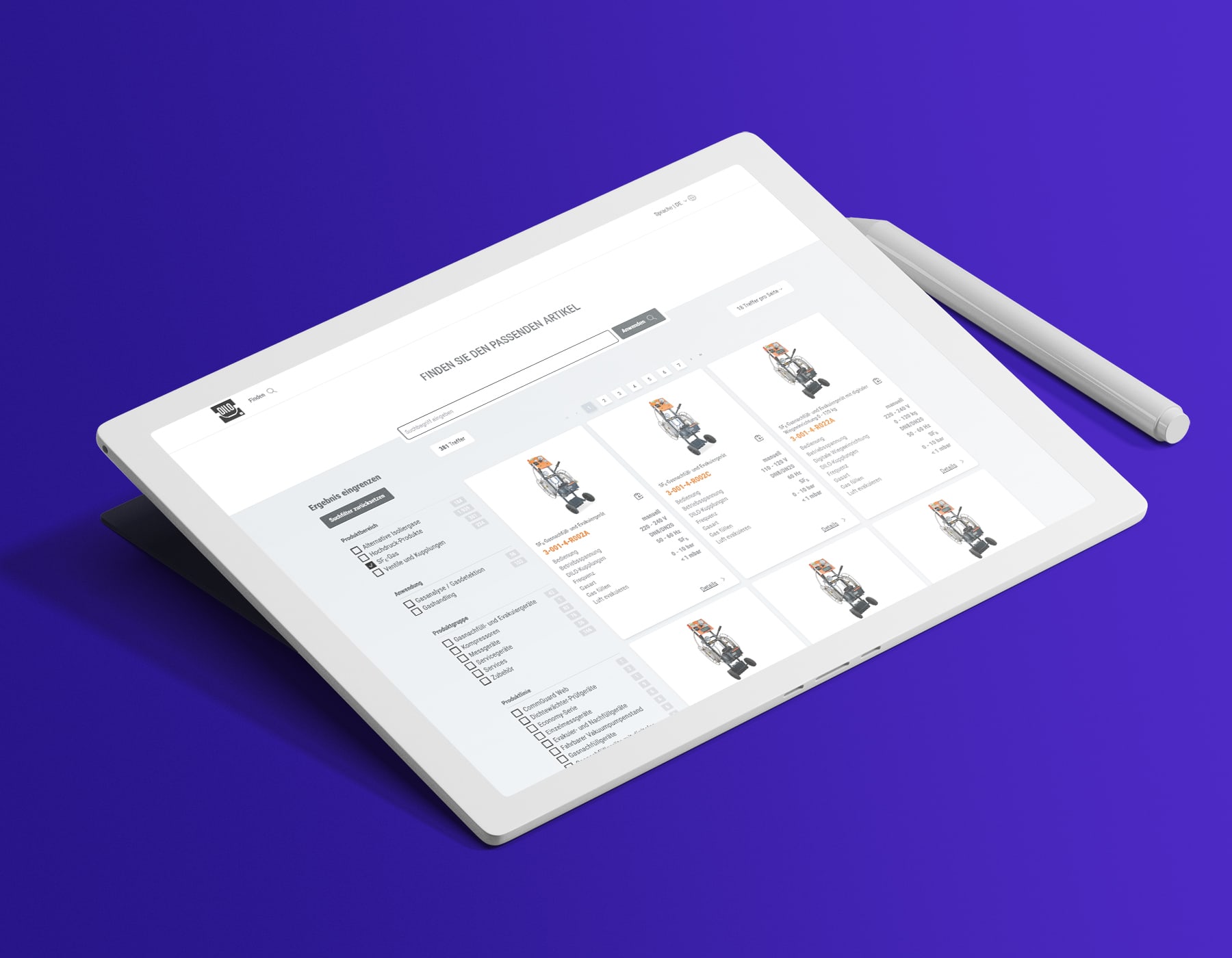 B2B-Vertriebsplattform für DILO